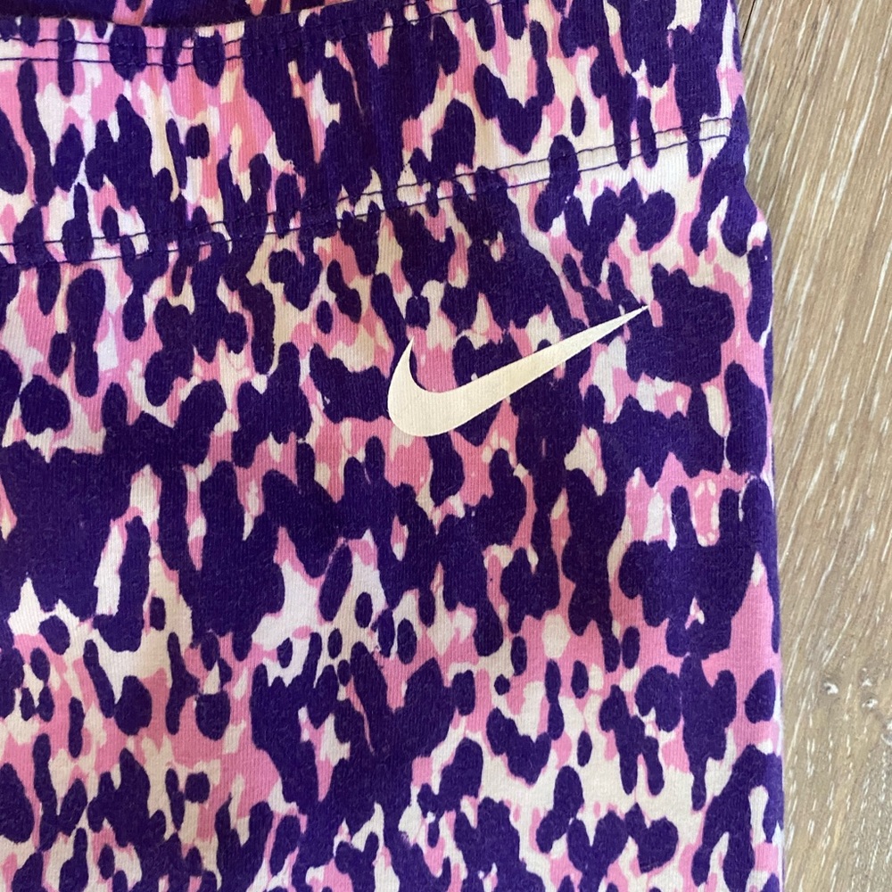 Purple & Pink Nike Yoga Pants